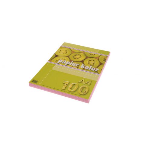 Papier ksero A4/100/80g Kreska różowy jasny - 2
